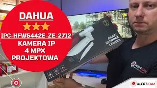 Test kamera projektowa 4 MPX IPC-HFW5442E-ZE-2712 Dahua Dzień/Noc Timelaps 60 kl/s