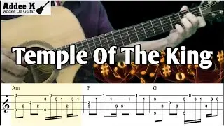 Temple Of The King - Rainbow Fingerstyle Guitar Cover