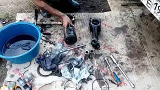 How to remove the rods without removing the ZIL Bychok cab