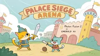 Palace Siege Arena – Unity Multiplayer (Photon Fusion 2 & Emerald AI) Gameplay Showcase