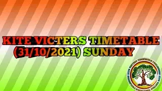 victers timetable |Sunday | tommorows victers timetable | victers channel 31/10/2021 | # timetable