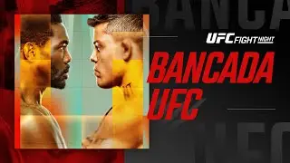Bancada UFC Vegas 96: Cannonier x Borralho