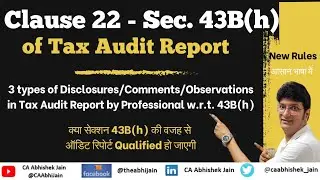 How to report Clause 22 for section 43B(h) | Qualified Report | Precautions for Professionals |