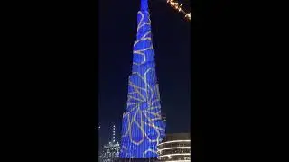 Burj Khalifa   Laser Show   HD 1080p