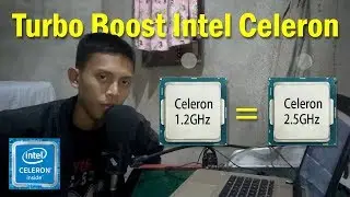 Activating Turbo Boost Intel Celeron Processor