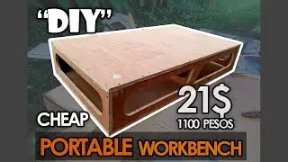 DIY Portable Workbench Cheap 21$ (p1)