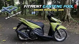 Ganteng Abizz‼️Pasang Engine Mounting ARM di Vario Led Old