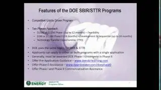 Succeeding at SBIR- DOE Chris O'Gwin