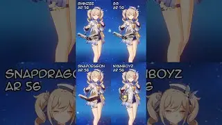 Genshin Characters My Friends and I Have | Genshin Impact (原神)