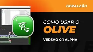 Como usar o OLIVE 0.1 | Editor de vídeos GRATUITO