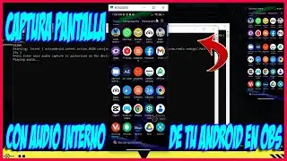 Como Capturar Pantalla de Android en OBS Gratis con Audio Interno 2023