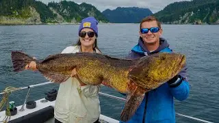 GIANT LINGCOD! Catch, Clean & Cook! Alaska Fishing!