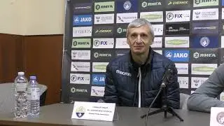Пресс-конференция главного тренера ФК Зоркий Игоря Ющенко после матча ФК Родина-М 0:1 ФК Зоркий
