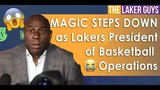Breaking News: Magic Johnson STEPS DOWN as President. What does this mean for LA?