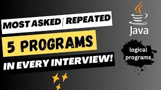 Top 5 Java Coding Interview Questions & Answers (2024) – Crack Your Next Tech Interview | logical