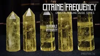 (Crystal Healing Music) ★Citrine Crystal Healing Frequency ★ The Prosperity Stone