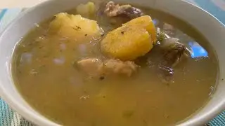 Sopa de pecho , Dominicana