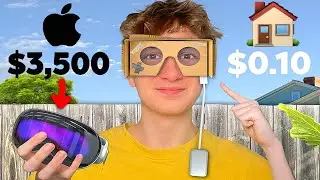 I Couldn't Afford The Apple Vision Pro, so i built my own