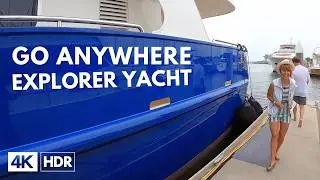 $6.9M Allseas 92 Explorer (NOW in 4K REMASTERED!!! 🎉) Non-Stop Marathon Yacht Tour & Sea Trial