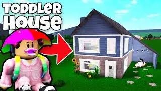 Building A Toddler ONLY House In Bloxburg!