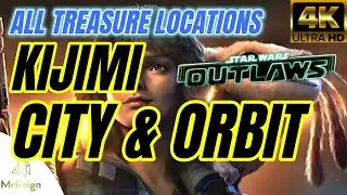 STAR WARS OUTLAWS - ALL TREASURE & SMUGGLER CACHE LOCATIONS - KIJIMI & KIJIMI ORBIT