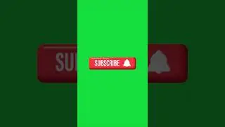 Subscribe Button Green Screen