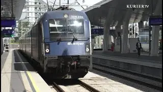 Mit dem Railjet von Wien nach  Prag