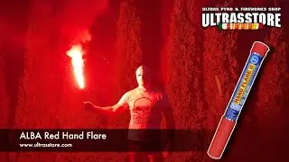 ALBA Red Handflare Test - Best flare on market? |  Ultrasstore