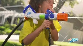NEW NERF Super Soaker Hydroburst Hose Blaster | NONSTOP SOAKING ACTION!