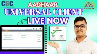 Aadhaar Universal Client Live Full Details | How to Mobile Number Update |