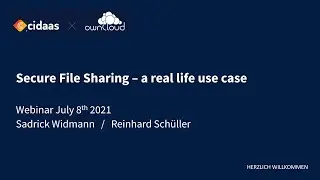 Secure File Sharing - an example of a virtual contract negotiation