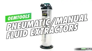 OEMTOOLS Pneumatic/Manual Fluid Extractors - 360