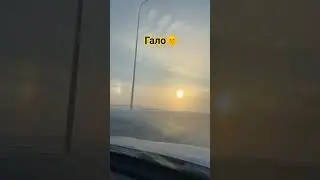 Гало у нас стало обычным явлением зимой🌞❄ 