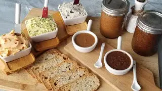 5 وصفات للدهن خطيرة ، زبدة منسمة ، شكولاطة الدهن، املو ، افكار لفطور صحي