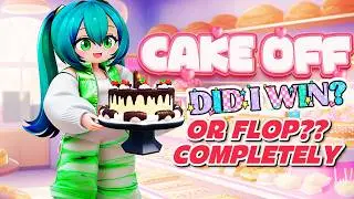 I HAD 0% CHANCE... Then I Made THIS?! 😱 CAKE OFF! ROBLOX