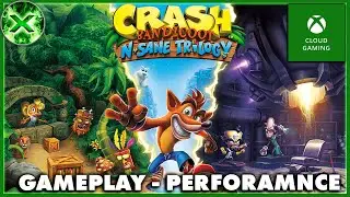 Xbox Cloud Gaming - Crash Bandicoot N. Sane Trilogy - PC APP GAMEPLAY