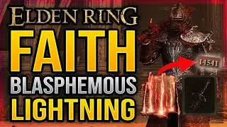 BEST FAITH BUILD! Blasphemous Blade + Dragon Lightning MORE OP Than Bleed (MELT BOSSES) Elden Ring