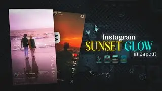 How I Edited this SUNSET Glow effect in Mobile | Capcut Color Grading | Tutorial
