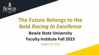 BSU Faculty Institute Day 1