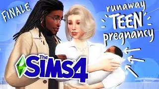 Olivia FINALLY got everything she ever wanted!! || Sims 4 Pregnant Teen Runaway Challenge FINALE