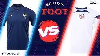👕 Test de Maillots de Foot France 🇫🇷 et USA 🇺🇸 #Nike avec le site #JohnSport