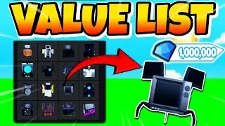ALL EXCLUSIVE UNIT 💎GEMS💎 VALUE LIST [ULTIMATE GUIDE🔥] Toilet Tower Defense (ROBLOX)
