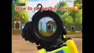 HOW TO DO PERFECT AIM SHORTS | PUBG MOBILE SHORTS #SHORTS #PUBGMOBILE #SHORTVIDEO #PUBGPRACTICESHORT