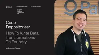 Code Repositories | How to Write Data Transformations in Palantir Foundry