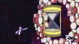 Regular Show - Mordecai is jealous of Rigby scene