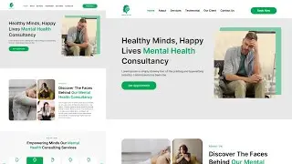 Designing a Health Care Website Landing Page in Figma | Figma Tutorial