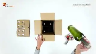 Bottle Boxes - Cardboard Wine Boxes 4 Bottles