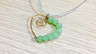 5 Minute Crafts - Spiral Heart - Jewelry Handmade