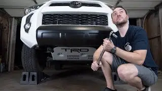 How To Install the TRD Skid Plate on the 4Runner