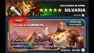 Empires and Puzzles - 55X Season 5 Summons